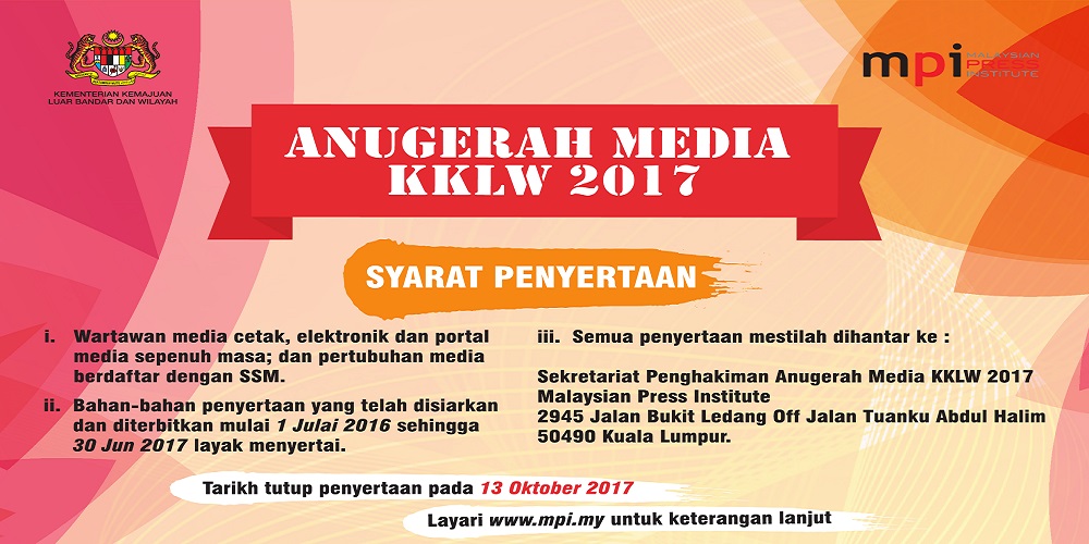 KKLW anjur Anugerah Media KKLW tahun kedua!