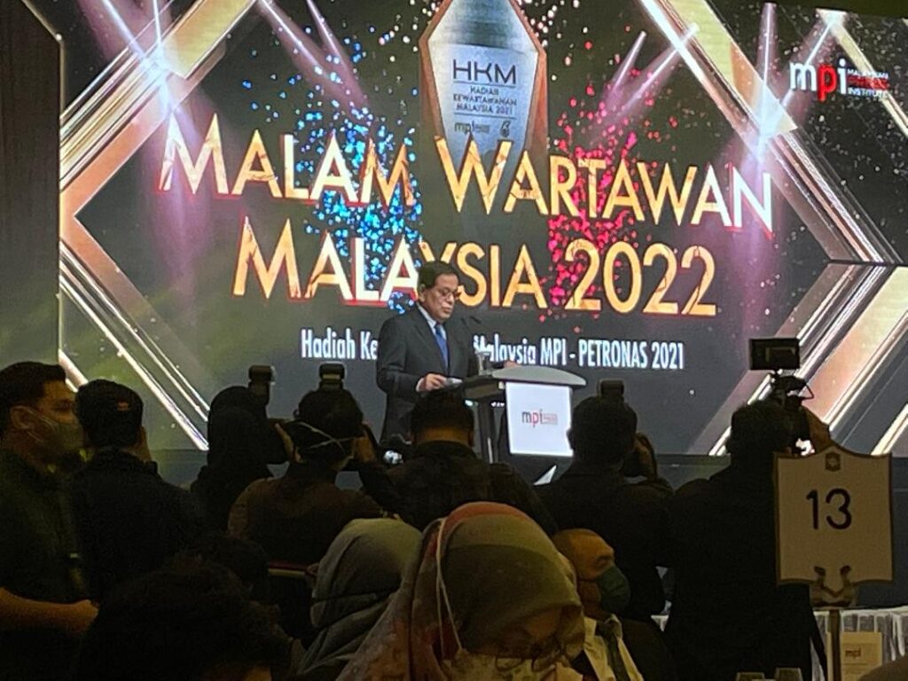 Amanat Johan Jaaffar, Tokoh Wartawan Negara pada Malam Wartawan Malaysia 2022